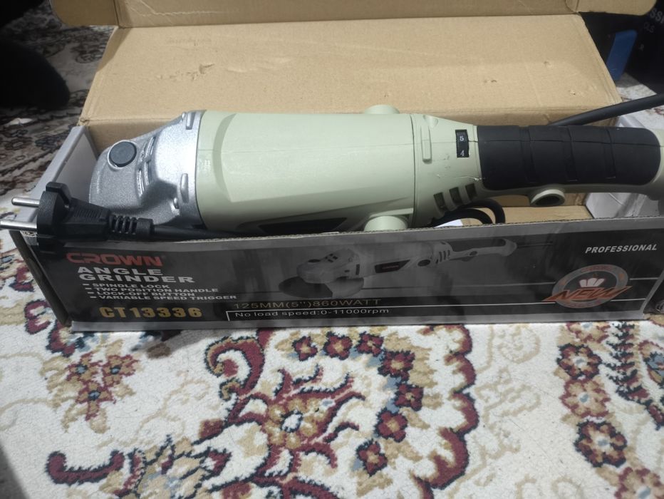 Болгарка новое 125 Crown