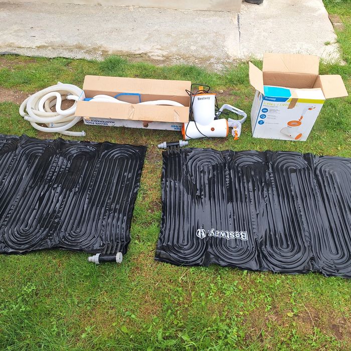 Set incalzire piscina si filtru skimmer