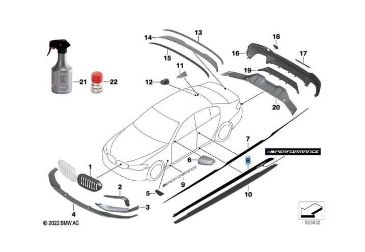 Оригинални M Performance лепенки за праг БМВ М5 Ф90 БМВ 5 Г30 Г31 М Пърформънс | BMW M5 F90 BMW 5 G30 G31