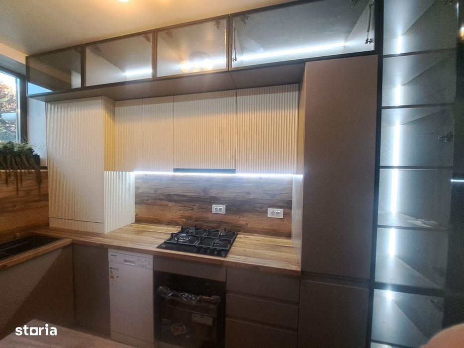 Apartment lux amenajat cu gradina proprie 3 camere
