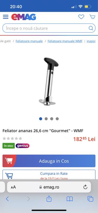 Feliator ananas/Taietor ananas WMF-Gourmet