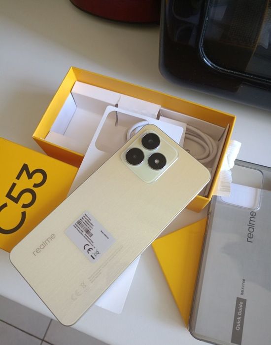 Vânt telefon Realme C 53,nou nouț la cutie produs de calitate superioa