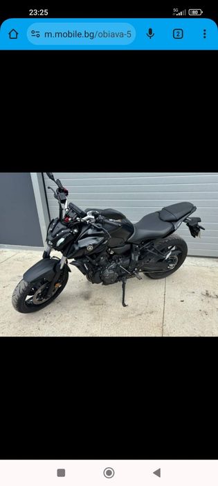 Мотор Yamaha MT-07