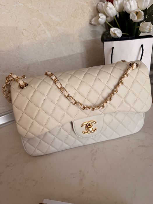 Дамска чанта Chanel Classic голям размер