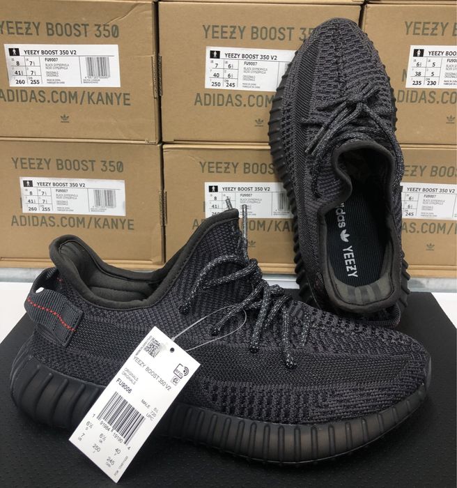 Yeezy 350 V2 Boost Black (Non Reflective) Yeezy Boost 350