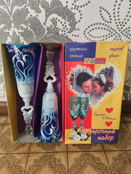 Свадебные фужеры (бокалы)