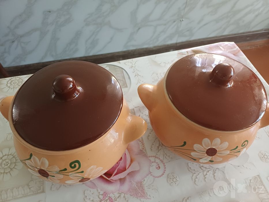 Глинянные горшочки для запекания в духовки