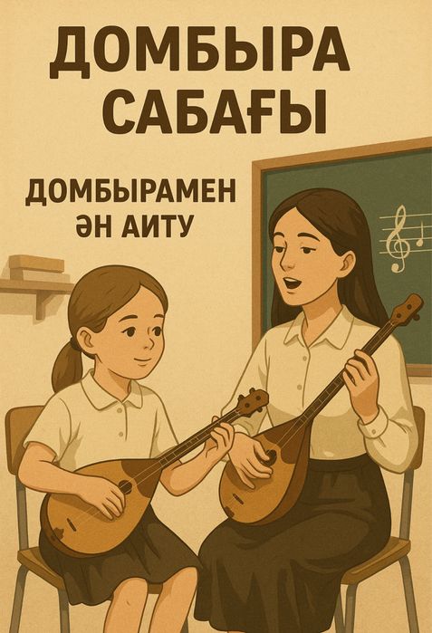 Домбыра уйрену сабағы