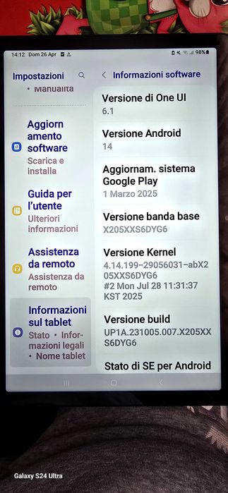 Tabletă Samsung tab A8