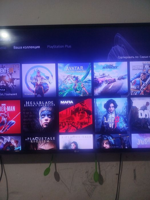 Ps5 slim с играми и потпиской