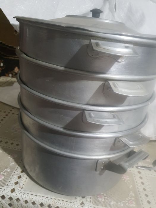 Алюминиевая мантышница..   Манты Казан бурунгы