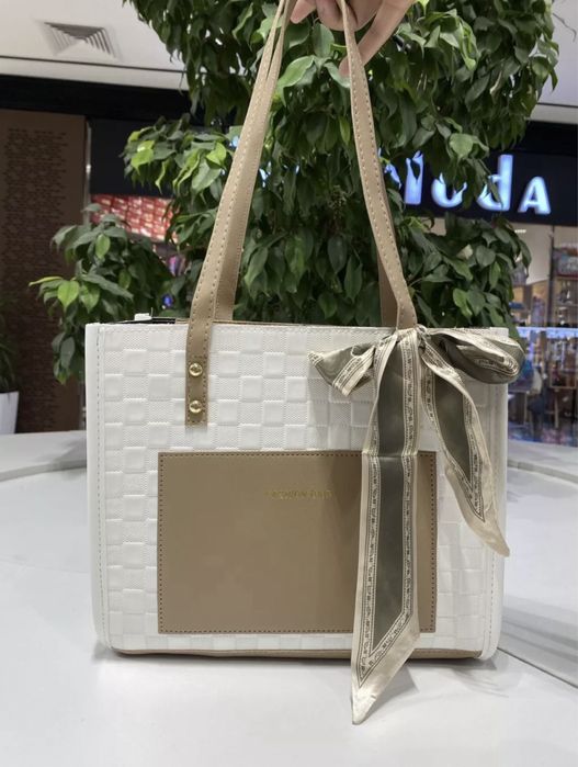 Сумка шопер вместительная в корейском стиле