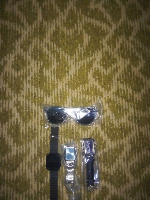 P9 quloqchini, arpot,atir,barsetka,3 ta soat va zamonavi ko'zoynak