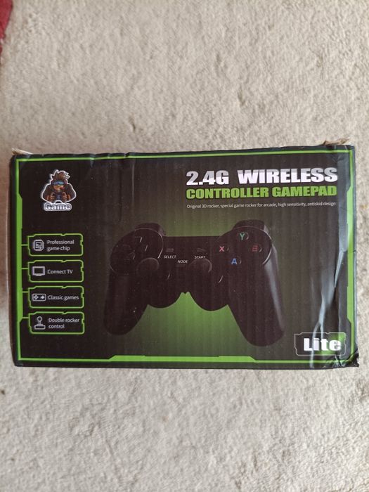 Consolă Jocuri Retro M8 4K 2.4GHz HDMI Stick Wireless Controller GamePad 20.000 Games - NOU / SIGILAT