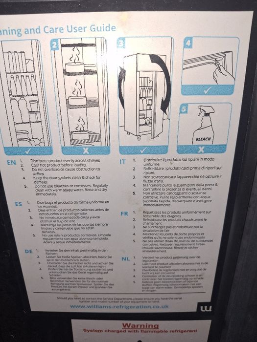 Фризер професионален подплотов WILLIAMS