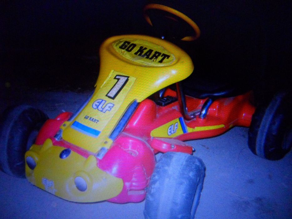 Cart electric sau cu pedale și chopper