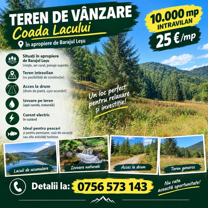 Teren de vanzare