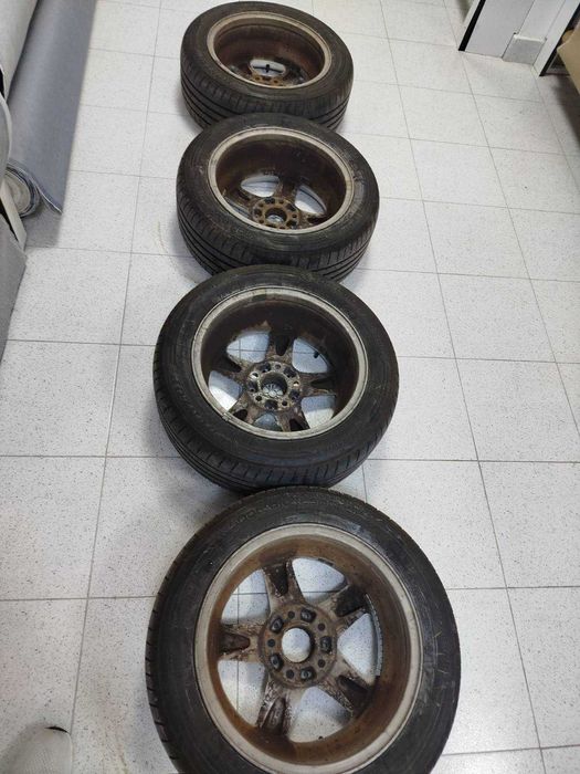 Джанти с два комплекта гуми свалени от BMW E90 325