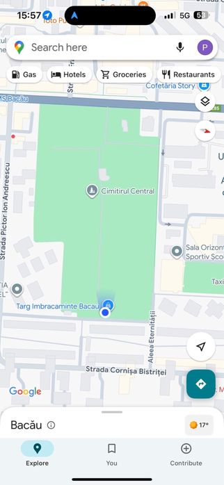 Loc de veci Cimitirul Central Bacau