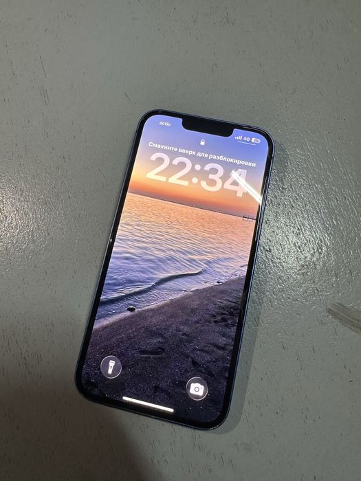 Iphone 13, емкость 74%, без ремонта!!! каробка есть! памят 128
