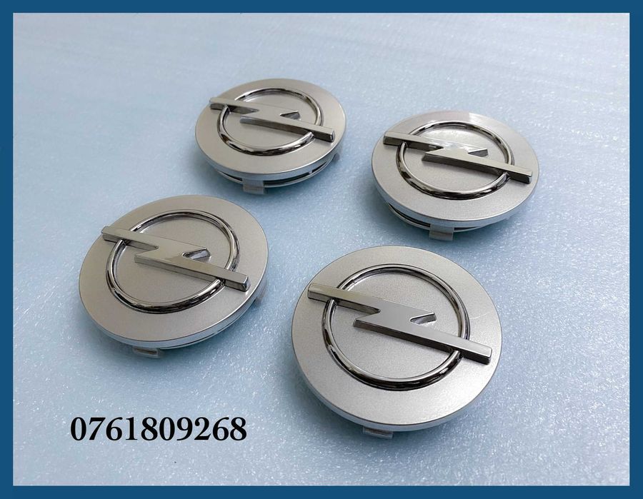 Set 4 capace gri 60mm jante aliaj Opel