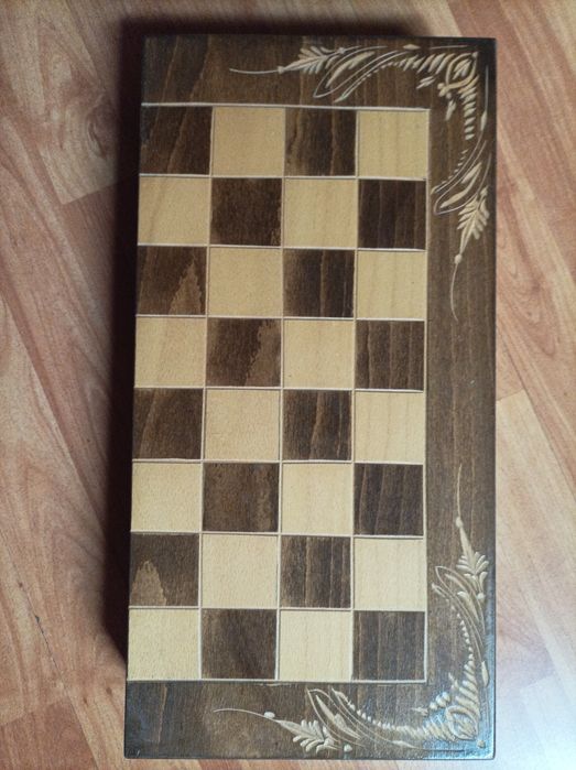 Joc table și șah nou ,lucrat manual,44/44 dimensiuni
