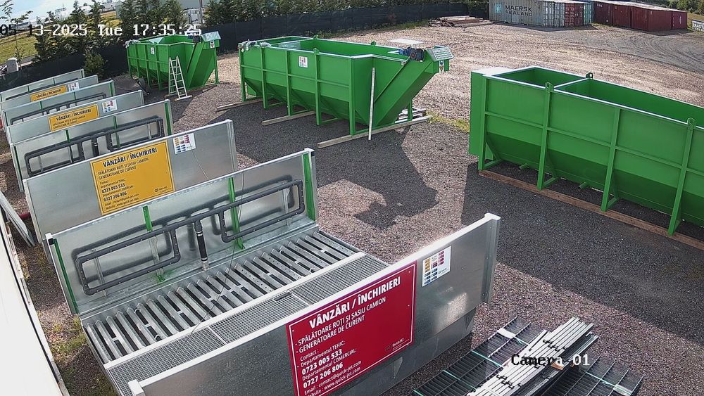 Vand/inchiriez Rampa spalat roti- sasiu