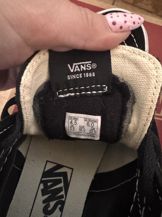 Кецове Vans с кутия 36 номер