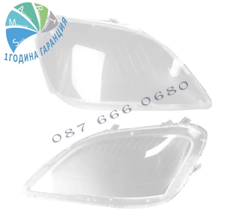 Mercedes w164 FACELIFT капак фар стъкло ML капаци фарове крушки 164 МЛ