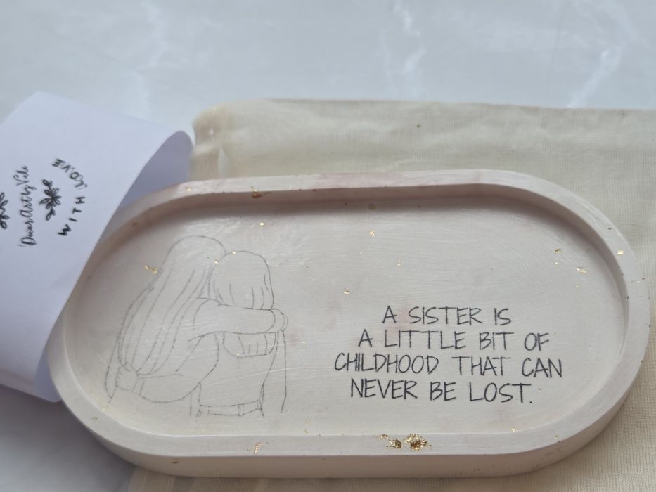 Tavă personalizată cu mesaj