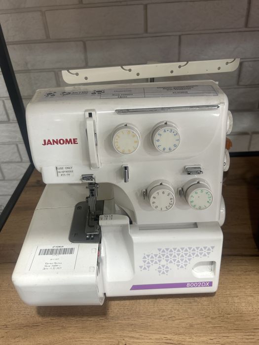 оверлог janome 8002dx