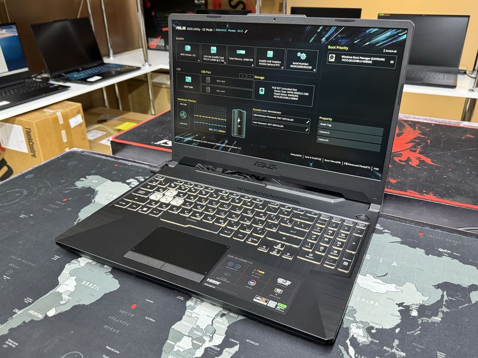 Ноутбук Игровой Asus TUF Gaming F15  i5-11400H./16GB/SSD512GB/RTX2050