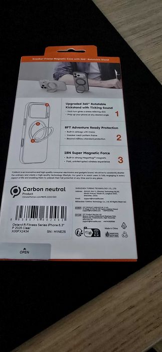 Husa iPhone 17 Pro cu Inel  Torras