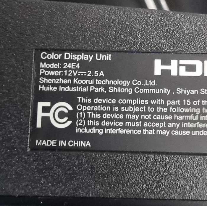 Геймърски монитор Koorui 24E4 – 23.8” в отлично състояние, като нов!