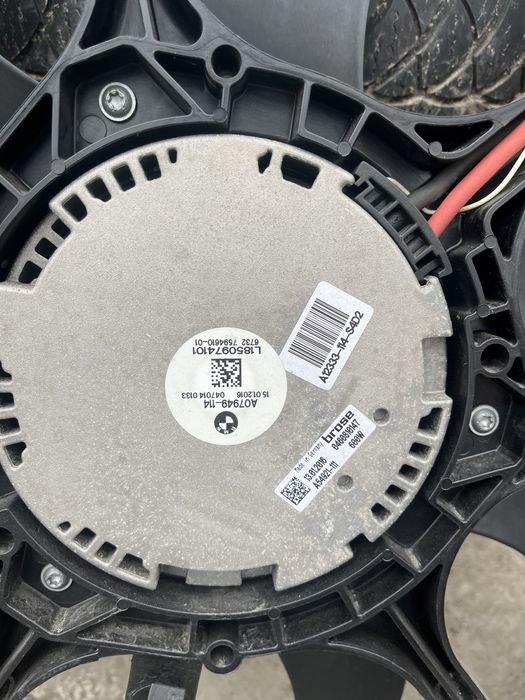 Климатична перка бмв ф10 ф11 530д 535д перка bmw f10 f11 530xd 535xd