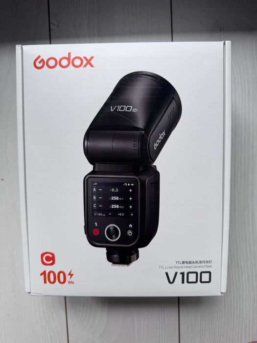 Godox V100 Canon Nou, garantie 2 ani