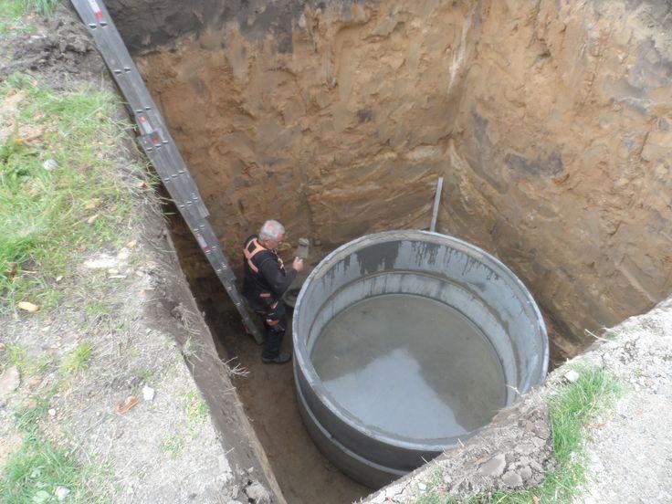 Септик под ключ, замена труб