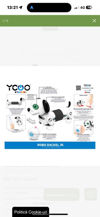 Jucarie Robot CATEL interactiv