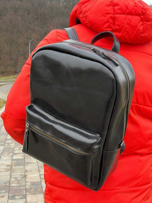 Rucsac din piele naturală. Rucsac pentru laptop. Laptop backpack