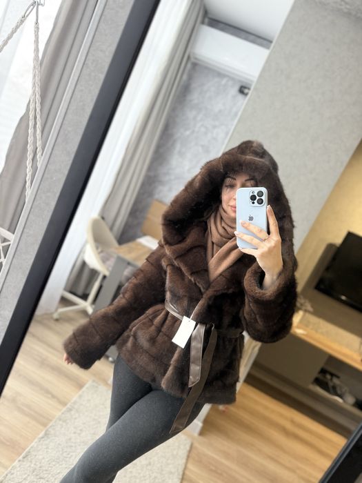 Шубка авто леди под норку