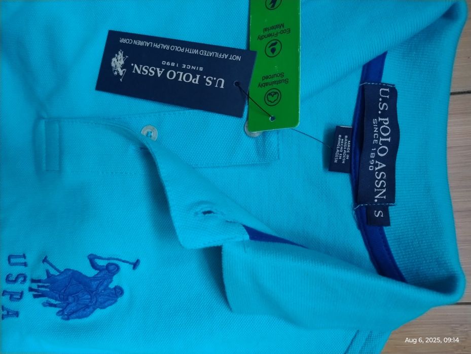 Tricou US Polo ASSN masura S nou