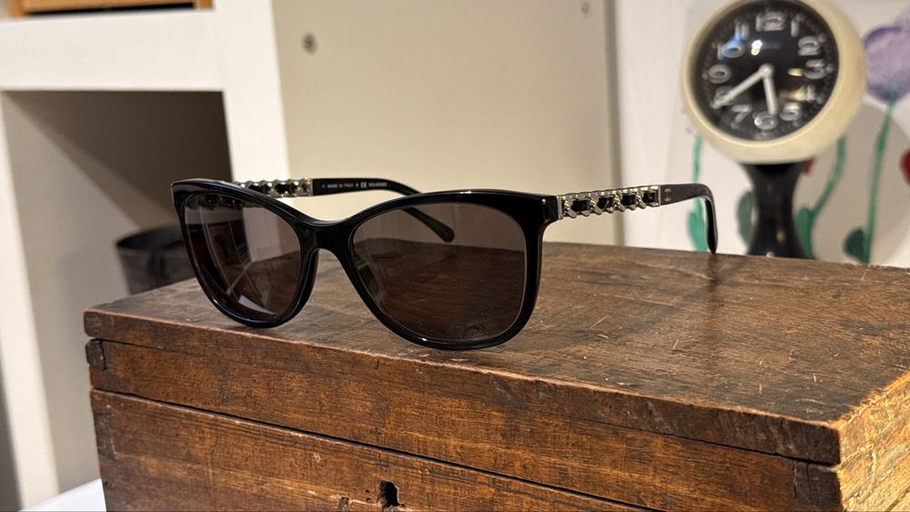Ochelari soare Chanel 5260 negrii de colectie