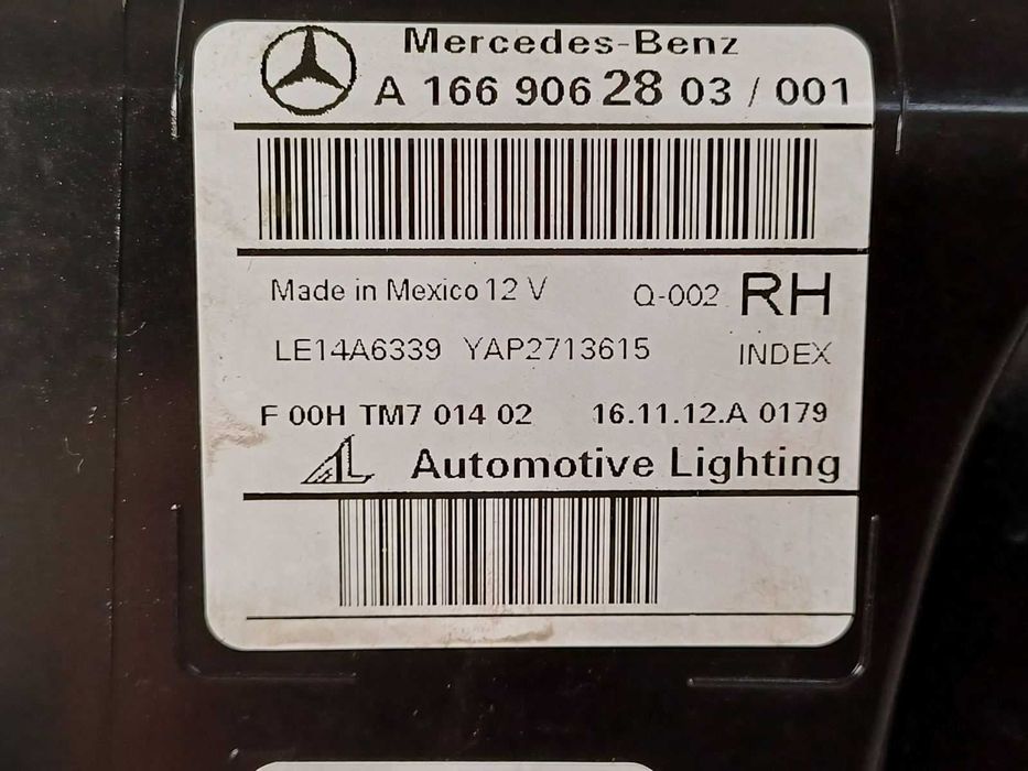 фар ляв и десен Mercedes GLS X166 model 2015-2019 г. #1018V #1019V