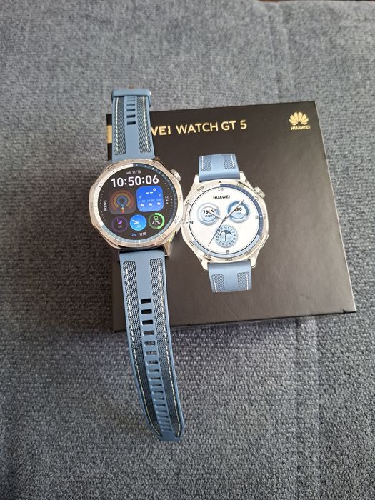 Huawei Watch GT5 46mm гаранция до 11.2026