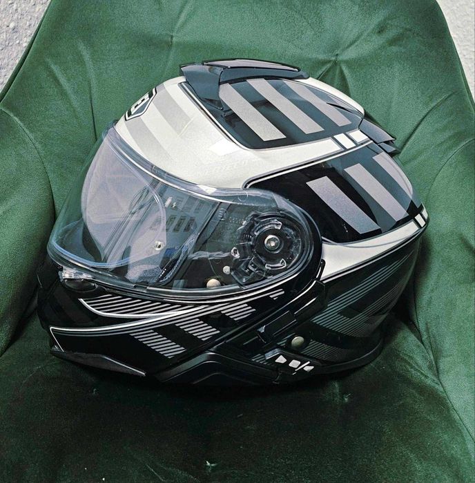 Casca Moto Flip Up Shoei Neotec 2 Splicer Black - M - Ochelari