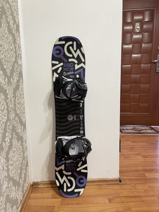 Placa snowboard copii  110 cm salomon cu legaturi