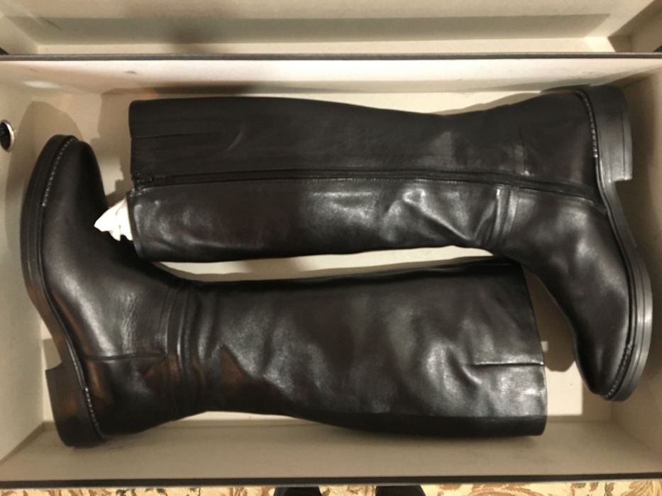 Чарм этик/Сапоги кожаные 38р