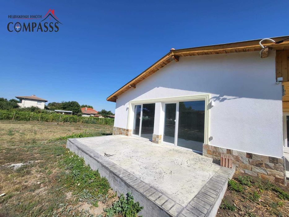 с. Паскалево, обл. Добрич, къща ново строителство с двор 130000евро!