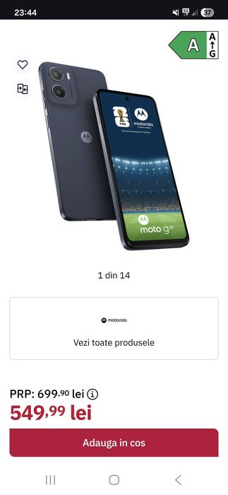 Vand motorola g05 nou