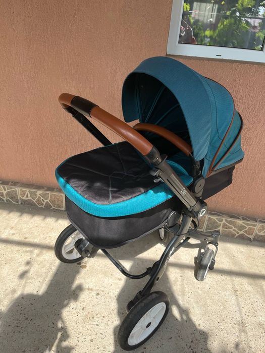 Carucior copii Coccole Oro turcoaz